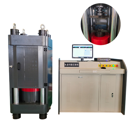 Máy kiểm tra áp suất servo thủy lực điện điều khiển bằng máy vi tính  YAW-4000B